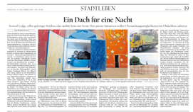 161213 Der Tagesspiegel (Ein Dach für eine Nacht)